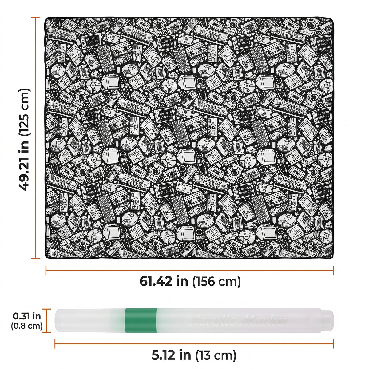 Hueloom™ - Coloring Blanket