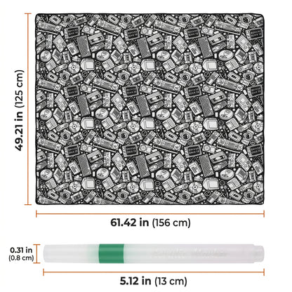 Hueloom™ - Coloring Blanket